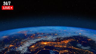 NASA’s LIVE Watch Earth’s Nighttime Magic [upl. by Bonns]