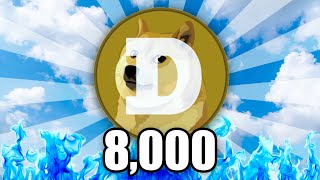 What 8000 DOGECOIN Coins Will Be Worth in 2025 [upl. by Yrrak]