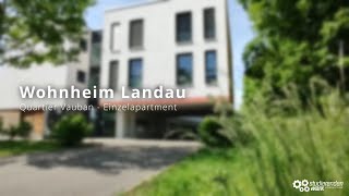 Wohnheim Landau  Quartier Vauban  Einzelapartment [upl. by Camilo164]