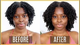 How I STRETCH my hair amp prevent SHRINKING [upl. by Nidnarb]