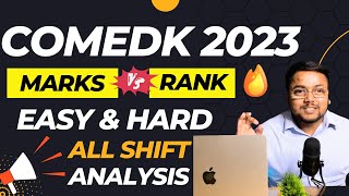 COMEDK Marks vs Rank 2023 🥳  Most Accurate Data  COMEDK Counselling 2023  COMEDK Result 2023 [upl. by Bobbye]