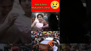 Reel amp Real Mukunde Vardarajan Funeral ll Reel amp Real Indu Rebecca Varghese ll Amaran [upl. by Januisz]