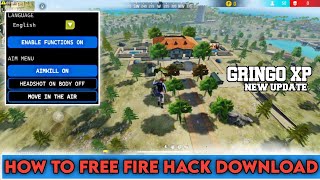 GRINGO XP V102 NEW UPDATE  FREE FIRE NEW HACK 2024  HOW TO FF HACK DOWNLOAD  GRINGO XP OBB FILE [upl. by Valley]