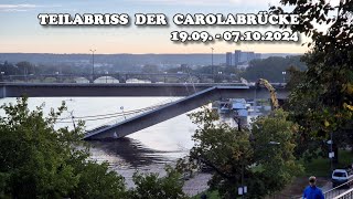 Aktuelles zur Carolabrücke Dresden  Teilabriss Teil 2 1909  07102024 [upl. by Eresed407]