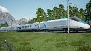 Amtrak Northeast Corridor High Speed Acela Express TSW3 Railfanning Railroad [upl. by Sidonius]