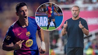 Le FC Barcelone et Lewandowski continuent leur sans faute  FC BARCELONE 10 GETAFE [upl. by Eenor]