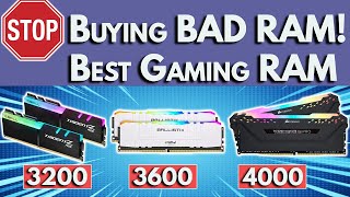 🛑STOP🛑 Buying Bad RAM Best Ram for PC Gaming 2022  DDR4 vs DDR5 Gaming [upl. by Taam]