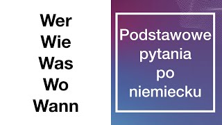 Lekcja 7  Podstawowe pytania po niemiecku 🇩🇪jezykniemiecki niemiecki wfragen [upl. by Roel]