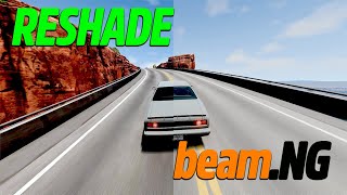 Reshade in BeamNG comparison  BeamNG [upl. by Silvers370]