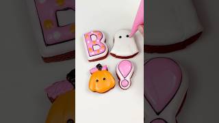 B👻🎃 Halloween Cookies cookies satisfying cookiedecorating [upl. by Mit]