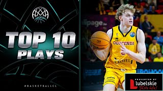 Top 10 Plays of November  Basketball Champions League 202324 [upl. by Ybor]