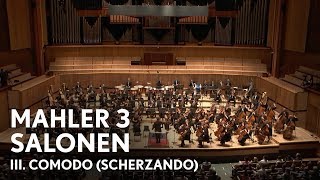 EsaPekka Salonen  Mahlers Third Symphony  III Comodo Scherzando Philharmonia Orchestra [upl. by Hun]