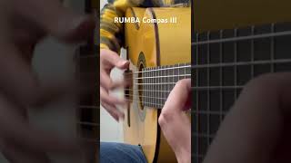 Rumba Compas lll Method Graf Martinez rumba flamenco guitarist flamencoguitar spanishguitar [upl. by Aikemit]