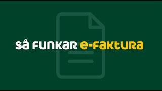 Så fungerar efakturor i Fortnox [upl. by Pironi325]