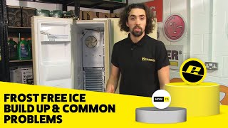 Frost Free Fridge Freezer Ice Buildup and Common Problems [upl. by Ianej]