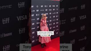 Catherine OHara is in Toronto and looking FABULOUS on the TIFF red carpet TIFF24 TIFF2024 [upl. by Ettenahc]