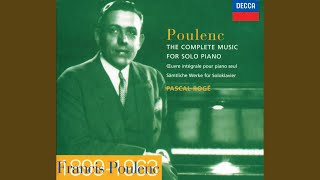 Poulenc Improvisations 110 FP 63 5 Improvisation in A minor [upl. by Wileen]