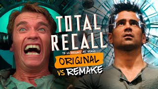 Total Recall El Vengador Del Futuro  Original Vs Remake  TeLoResumo [upl. by Rehpotsyrk65]