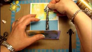 Gatefold Card with a twist TUTORIAL [upl. by Jonathon]