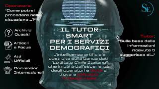 TUTOR AI  Lintelligenza artificiale per i servizi demografici [upl. by Akenn]