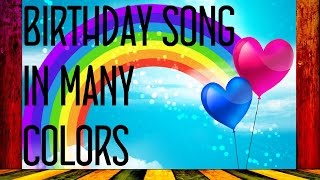 Birthday song in different languages [upl. by Ahseyi365]