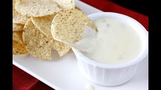 Queso Blanco Cheese Dip Recipe  Nacho Cheese Sauce by khana academy [upl. by Proud714]