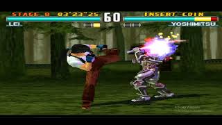 Tekken 3 Eddy Gordo Arcade Mode Playthrough 1997 HD Remaster [upl. by Engapmahc]