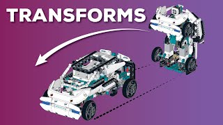 Unbelievable LEGO Transformer Car becomes a walking robot [upl. by Ehsrop]