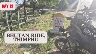 18102023 Thimphu to Punakha  Indian rider in Bhutan  Solo ride [upl. by Stockmon]