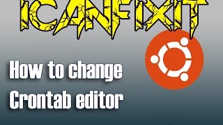 How to change Crontab editor Linux [upl. by Gnous]