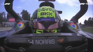 Lando Norriss PostRace Radio  Italian GP 2024 [upl. by Germaine909]