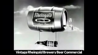 Rheingold Beer Vintage Television Commercial [upl. by Eisej318]