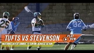 Tufts vs Stevenson  2014 Laxcom College Highlights [upl. by Carpio255]