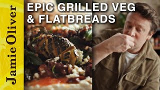 Epic Grilled Veg amp Flatbreads  Jamies AirFryer Meals with Tefal  Channel 4 Mondays 8pm [upl. by Ierdna]