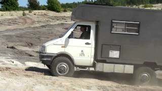 IVECO Daily 4x4 offroad lausitz [upl. by Yelich990]