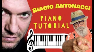 Tino Carugati Lezione di Piano n642 Biagio Antonacci quotSe io se leiquot pianotutorial [upl. by Teodor]