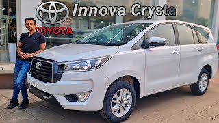 Toyota Innova Crysta GX 2024 Variant Review pricing and Walkaround  Digital motors automobile [upl. by Arah949]