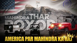 MAHINDRA KA USA PAR RAJ 👑  Mahindra Roxx in USA  THAR OR ROXOR mahindrathar5door carudyog [upl. by Musihc]