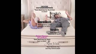 Best Selling Organic Mattress Recommended by Chiropractors and Orthopedic Specialists [upl. by Bal]