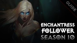 Diablo 3  ENCHANTRESS FOLLOWER GEARGUIDESKILLSBUILD  PWilhelm [upl. by Ellerd]