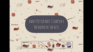 Harry Potter and the Philosopher’s stone audiobook Stephen Fry chapter 4 The keeper of the keys [upl. by Nievelt]