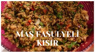 Maş Fasulyesi Salatası  Maş Fasulyeli Kısır [upl. by Phelips]