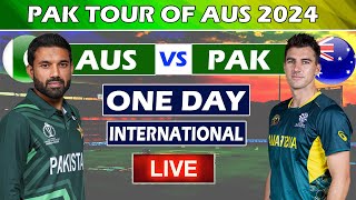 🔴Live australia vs pakistan 2024  One Day International pak vs australia live match today [upl. by Jed]