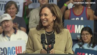 Kamala Harris speaks at campaign event in Arizona August 9 2024 [upl. by Elolcin863]