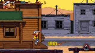 Lucky Luke SNES 1997 walkthrough part 1 [upl. by Hendricks]