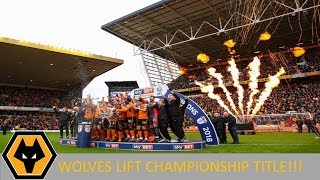 WOLVES LIFT CHAMPIONSHIP TROPHY [upl. by Egin296]