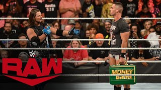 AJ Styles knocks some respect into Theory Raw July 18 2022 [upl. by Cathrine]