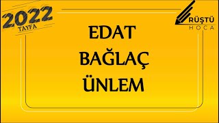 28 Sözcük Türleri  Edat Bağlaç Ünlem  RÜŞTÜ HOCA [upl. by Dyl]