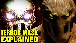 TERROR MASK EXPLAINED  SPLATTERHOUSE HISTORY AND LORE  WHAT IS THE MASK IN SPLATTERHOUSE [upl. by Prager894]