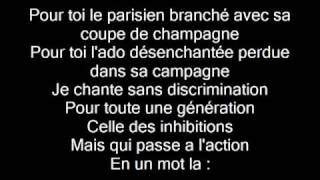 Keenv generation sexe drogue et vodka  paroles [upl. by Nalorac]